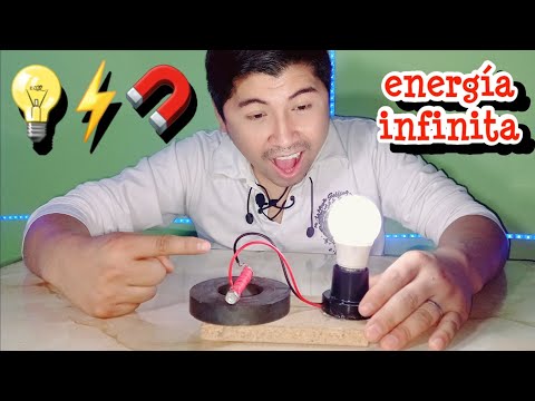 como hacer energía infinita con imanes ¿será verdad?⚡💡🧲 infinite energy with magnets.