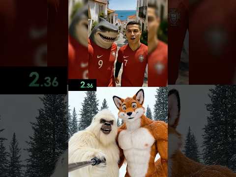Yeti and Foxman - Missing Dance Songs brainrot 🙀 PART 1 #brainrot  #funny