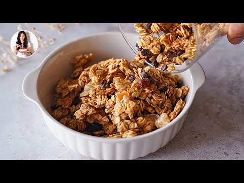 Si tienes Avena prepara Cereales Crujientes y Deliciosos en Minutos!! | Auxy