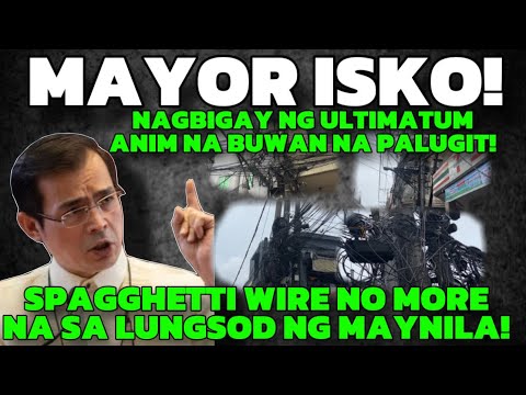 MAYOR ISKO NAG BIGAY NG ANIM NA BUWAN NA PALUGIT! SPAGHETTI WIRES SA BOUNG MAYNILA UUBUSIN NA!!