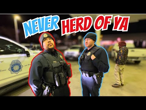 "Y'all Know Me?" Sneaky Security Wannabe Cop is Easily Triggered by Camera!