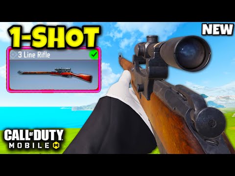 *NEW* 1-SHOT SNIPER in COD MOBILE 🤯 (3-LINE RIFLE GAMEPLAY)