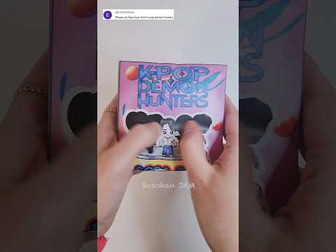 Saja Boys KPop Demon Hunters Blindbag Game book 사자보이즈 데몬헌터스 블라인드백 게임북 Soda pop Your Idol #kpop
