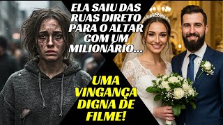 VISTA COMO UMA NINGUÉM, ELA SALVOU UM MILIONÁRIO E GANHOU SEU AMOR VERDADEIRO! 😱💍❤️