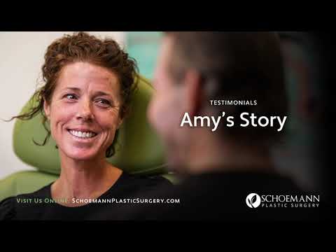 Patient testimonial featuring Amy's story.