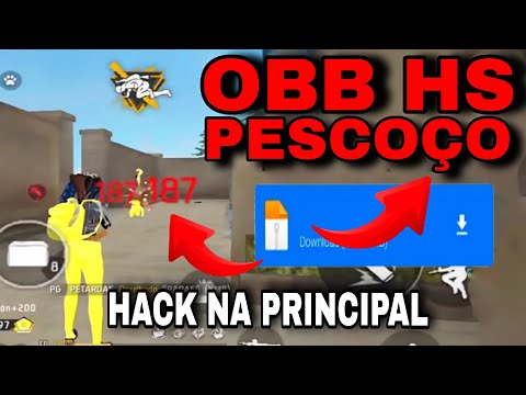 HS PESCOÇO ATUALIZADO FREE FIRE HACK DIRETO NA OBB HS PARA CONTA PRINCIPAL LINK DIRETO ANT BAN