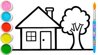Pondok Menggambar, Melukis, Mewarnai 🌿🏡🌿 Menggambar Edukatif untuk Anak-anak dan Balita #396