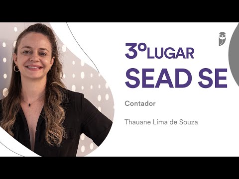 SEAD-SE: Conheça a trajetória de Thauane Lima, aprovada em 3° lugar para o cargo de Contador