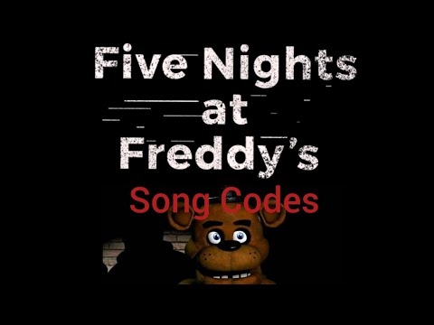 Fnaf Boombox Codes 07 2021 - five nights at freddy's 1 roblox id