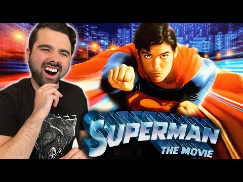 SUPERMAN (1978) MOVIE REACTION FIRST TIME WATCHING