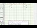 Understanding Proportions and Fractions