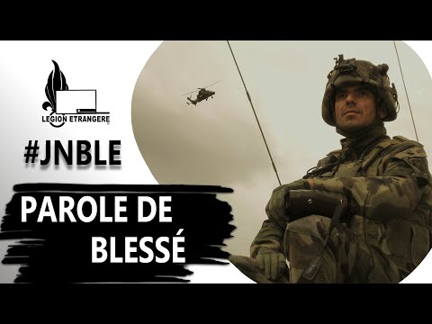 Blessé mais légionnaire pour la vie