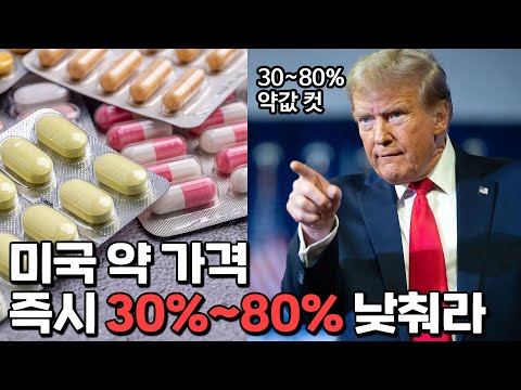 날벼락을 맞은 미국 제약사들