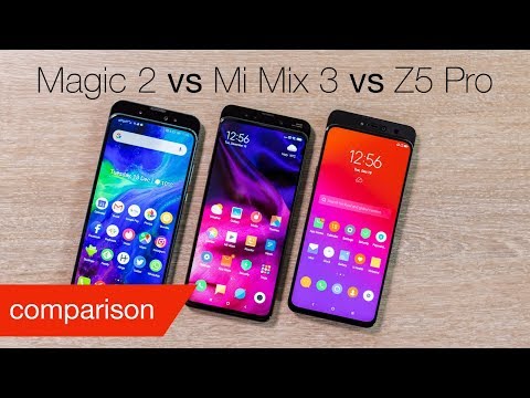 (ENGLISH) Honor Magic 2 vs Xiaomi Mi Mix 3 vs Lenovo Z5 Pro