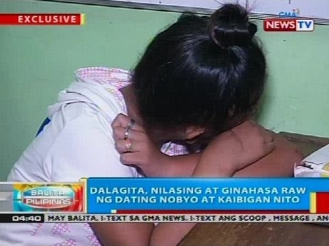 Dalagita, nilasing at ginahasa raw ng dating nobyo at kaibigan nito