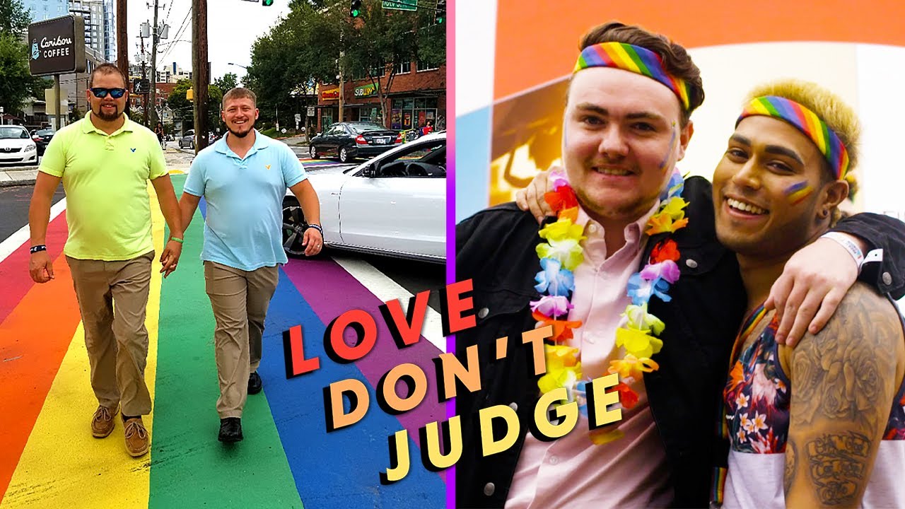 we are proud of who we are- - love don't judge