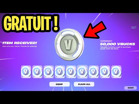 COMMENT AVOIR DES V-BUCKS GRATUIT en 2025 sur FORTNITE | CODE SECRET V-BUCKS !