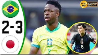 Brazil vs Japan 2-3 Highlights & All Goals - 2025