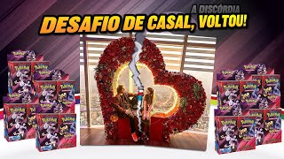 DESAFIO DE CASAL! Batalha com 8x Booster Box de Rivais Predestinados na DISPUTA DA DISCÓRDIA!
