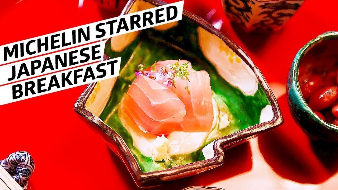The Japanese Breakfast with a Michelin Star Omakase Japan