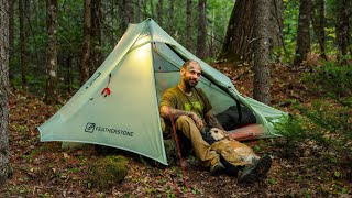Camping with Ultralight Hiking Tent