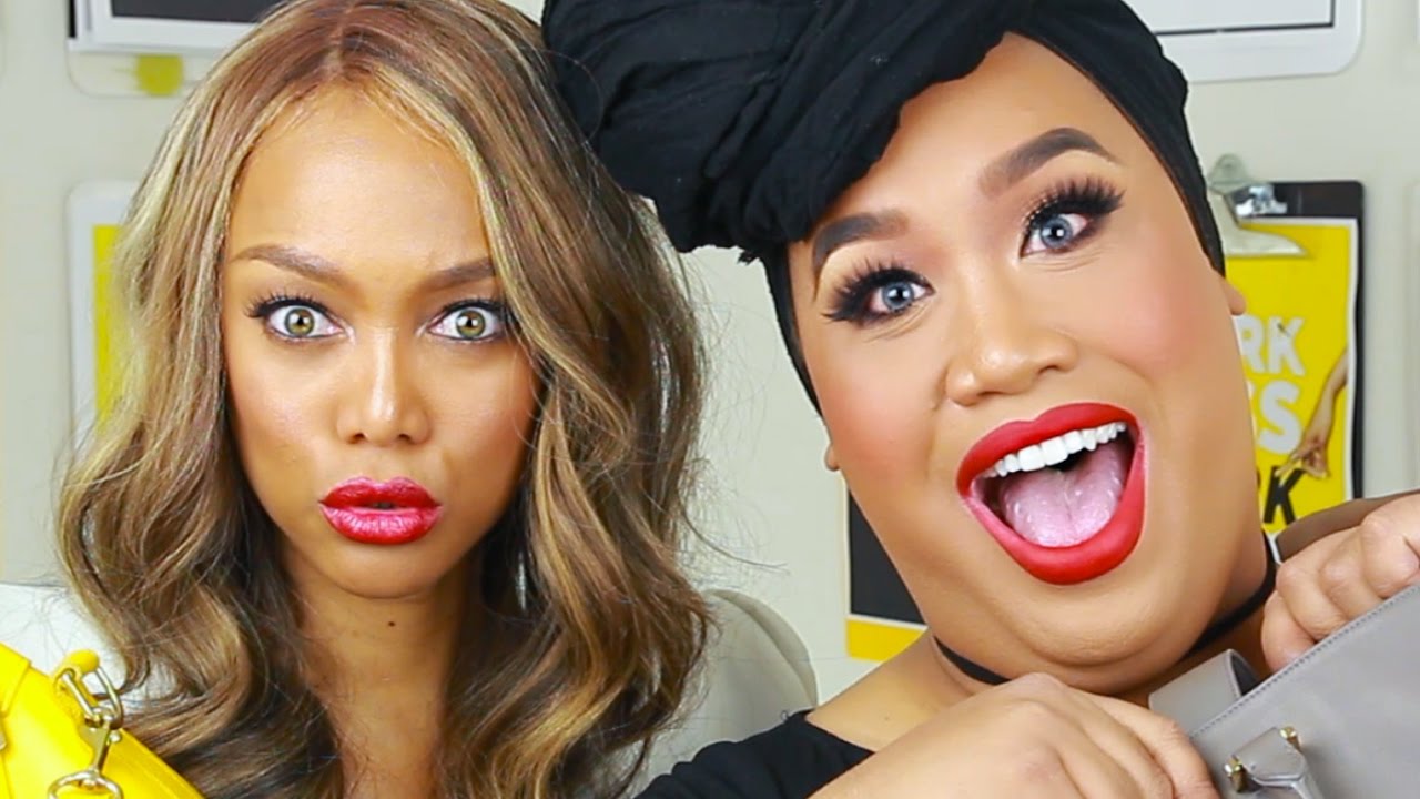 WHATS IN MY BAG WITH TYRA BANKS PatrickStarrr