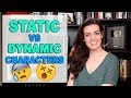 Exploring Static vs Dynamic Characters in Storytelling