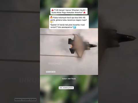 Amerika Dibuat Malu! F-35 Ternyata Gak Sekuat Iklan!"