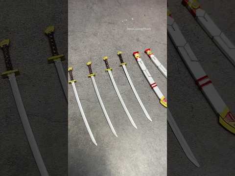 Cứu nguy cho bộ katana của Astray Sengoku bằng Bút lông màu nhũ ánh kim cực tiện lợi #gundam #gunpla
