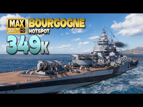 Battleship Bourgogne  A long way to victory   World of Warships