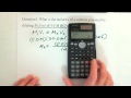 Dilution and Molarity Calculations