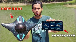 Cheapest First Ever Camera Rc Boat Unboxing and Testing