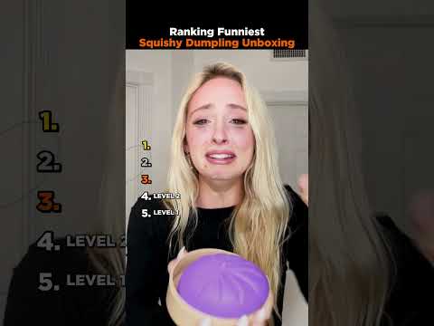 Ranking Funniest Squishy Dumpling Unboxing