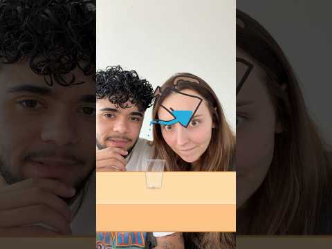 How does this work?😅🤣 #funny #filterchallenge #couple