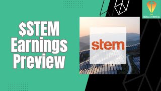 $STEM Earnings Preview