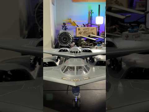 Sights & Sounds of a Micro RC B-2 Spirit Jet