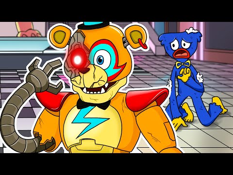 FREDDY IS SO SAD WITH HUGGY WUGGY & ENGINEER! Poppy Playtime & FNaF SB Animation Compilation #10