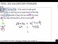 GCF and LCM Story Problems Challenge