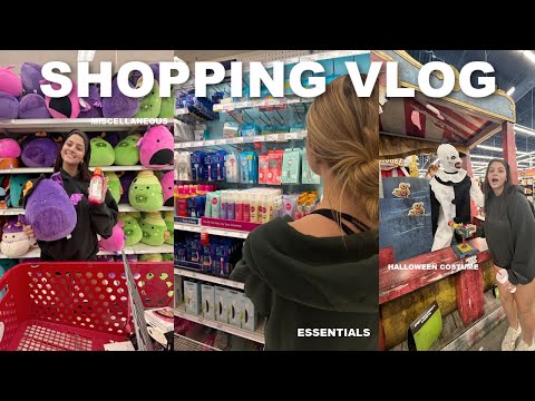 shopping vlog  spirit halloween , Target, Sephora