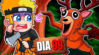 Sobreviví 99 noches en el bosque | JUEGO DE SUPERVIVENCIA EN ROBLOX