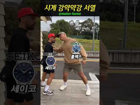 시계 계급도 어깨빵 서열 순위! 카푸어 필수템 롤렉스 #서열정리 #강약약강