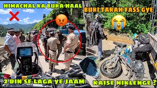 Himachal ka bura haal 😫 2 Din se log fase hai jaam mai ❌ Military bulani padh gayi 🙏🏻 sab khatam 