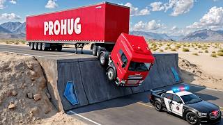 Cars vs Unfinished Road Challenge #4 in Beamng.Drive 2026!