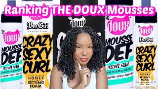 Let's Try All The Doux Mousses| Ranking Them From Least To Most Favorite