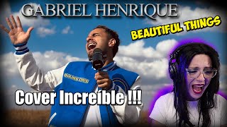 GABRIEL HENRIQUE - Beautiful Things | ¡Impresionante! emocionante versión | REACCIÓN Y ANÁLISIS