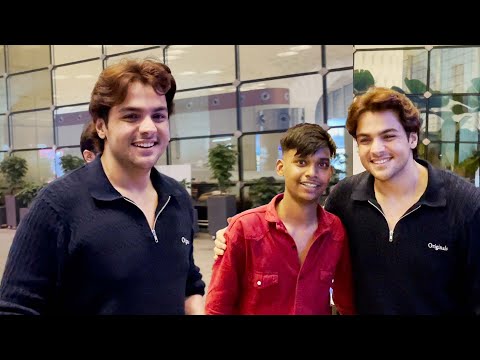 Ashish Chanchlani NEW VIDEO At MUMBAI AIRPORT #ashishchanchlani