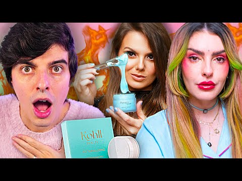 Karen Bachini em polêmica com maquiagem de blogueira