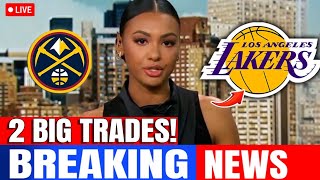 🚨LAKERS PREPARING TWO BLOCKBUSTER TRADES TO STRENGTHEN THE TEAM! LAKERS NEWS