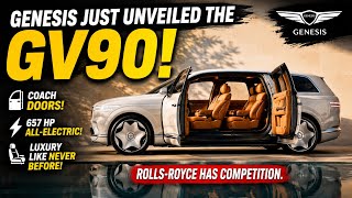 Genesis Just Built a Rolls-Royce Rival: Meet the GV90