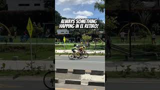 It’s Never boring in El Retiro!